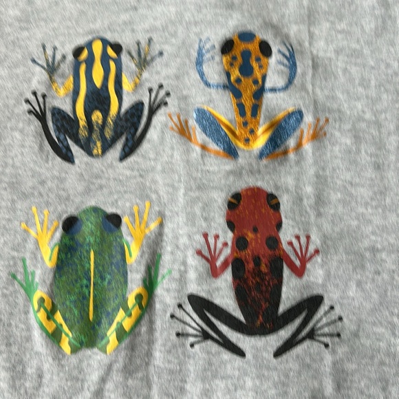 Tea Collection frog long sleeve tee shirt size 14 - Picture 2 of 3